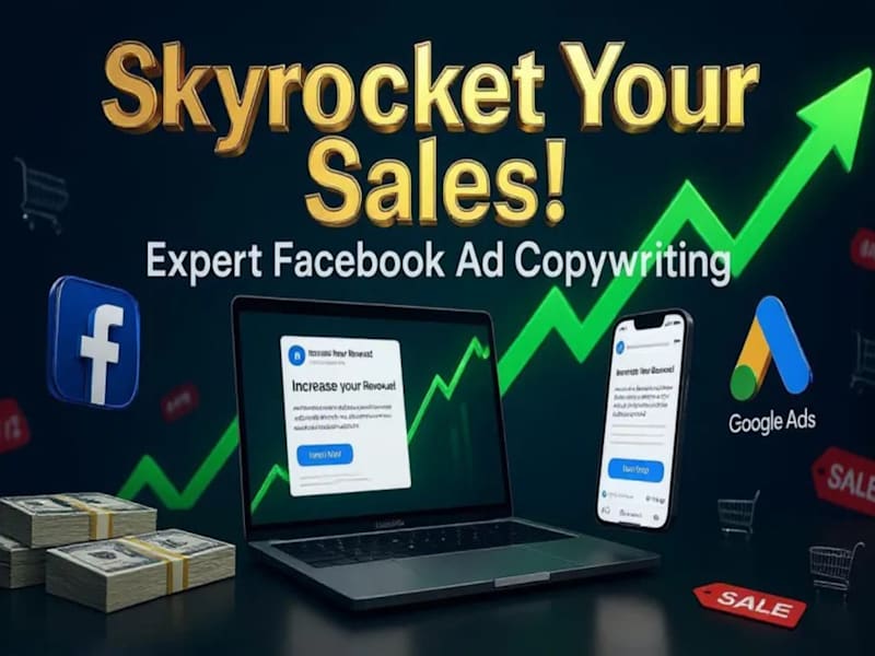 Cover image for I will copywrite your facebook ads to skyrocket your sales