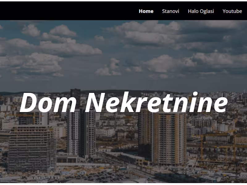 Cover image for Home of Real Estate | Website