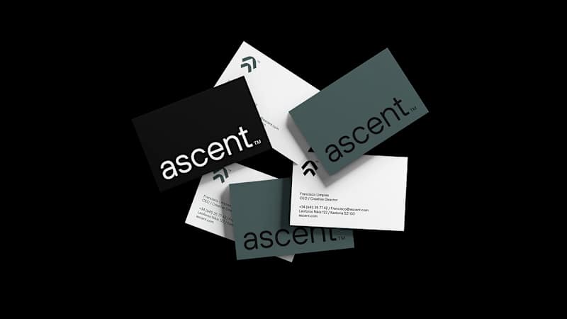 Cover image for ascent™    Visual identity