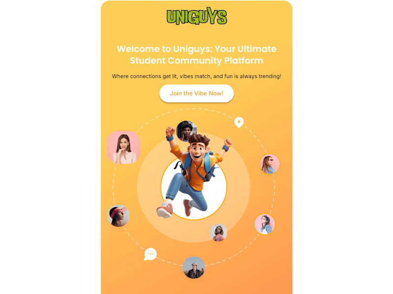 Cover image for UniGuys App - Student Community and Engagement