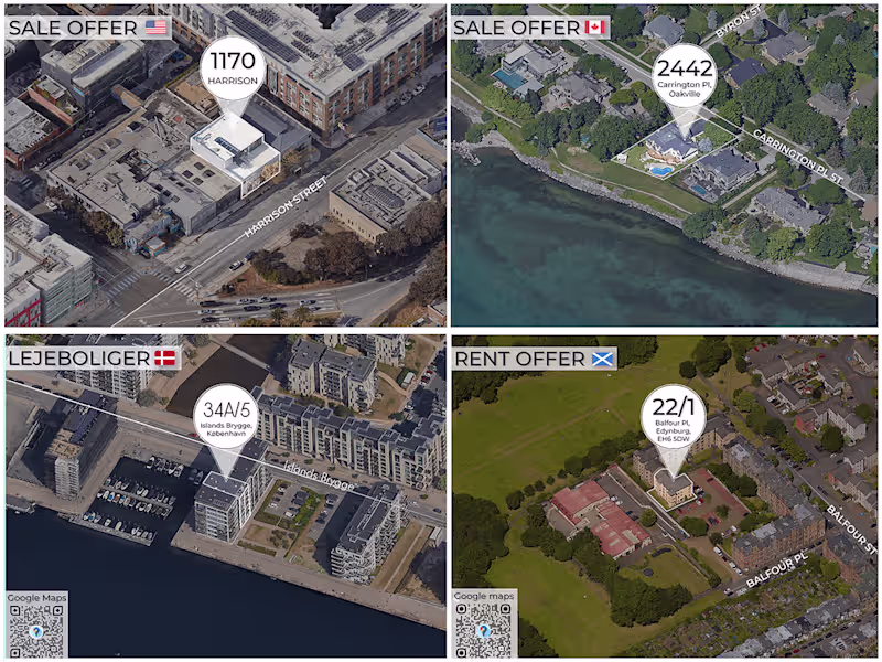 Cover image for I'll do real estate promo satellite image HQ to catch eye
