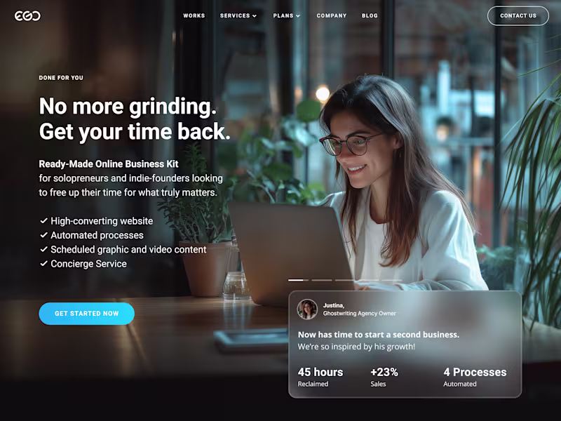 Cover image for EGO Creative Innovations Website