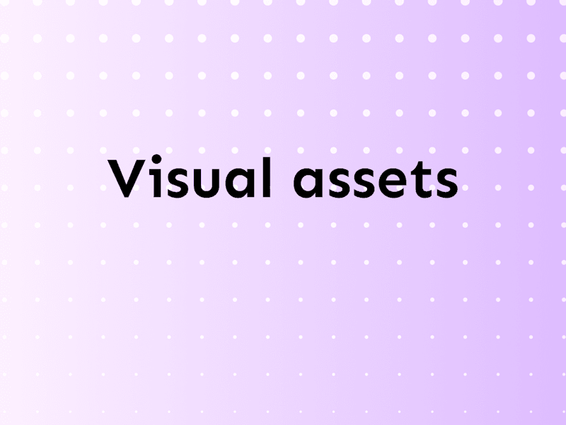 Cover image for Visual assets for edtech company