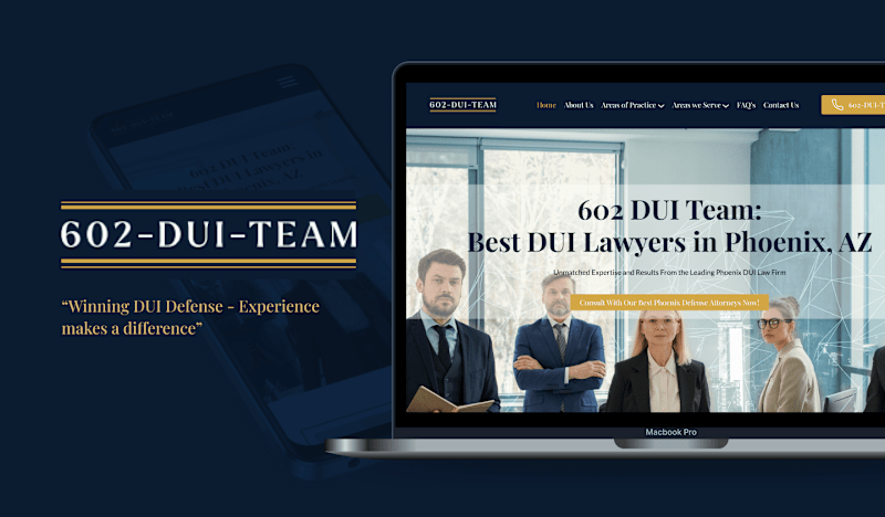 Cover image for 602-DUI-Team Website Redesign