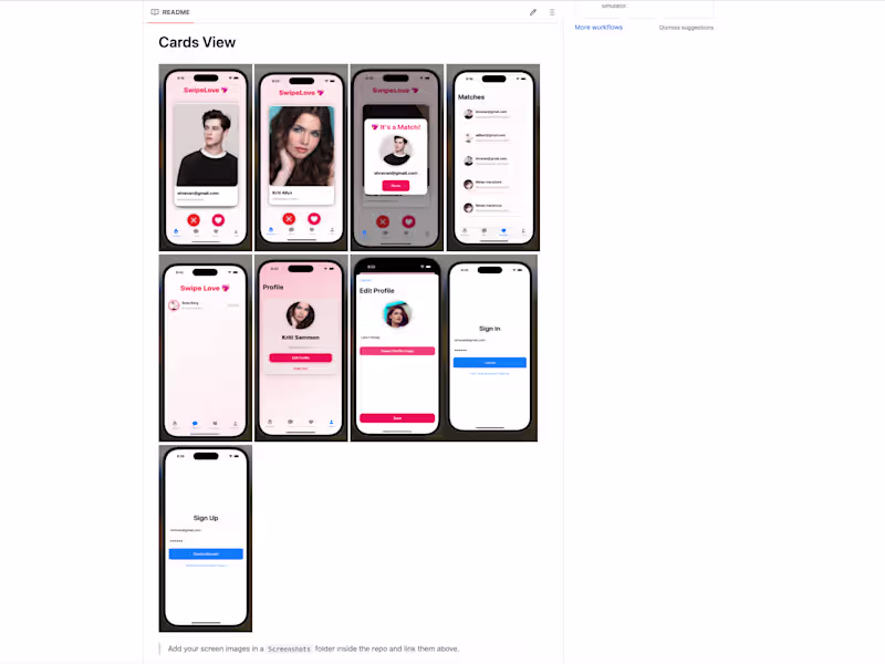 Cover image for SwipeLove – A Modern Dating App in SwiftUI