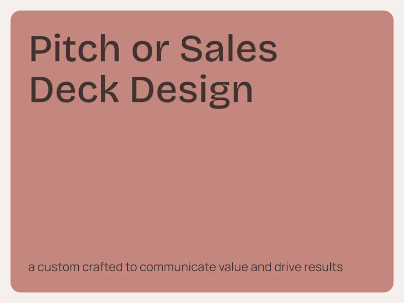 Cover image for Visual Storytelling for Sales & Pitches