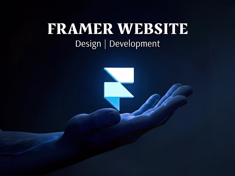 Cover image for Responsive Framer Website Design & Development