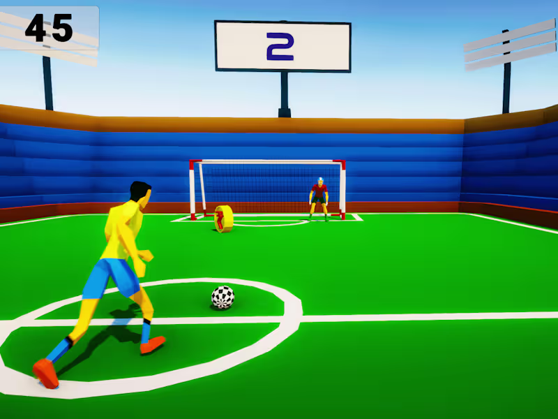 Cover image for 3d Football game by Cubethrone