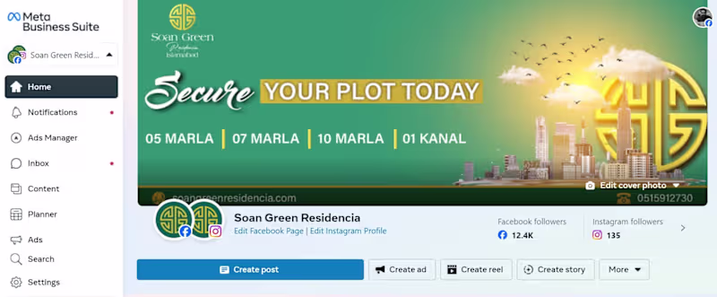 Cover image for Digital Marketing, Social Media Management & Content Creation