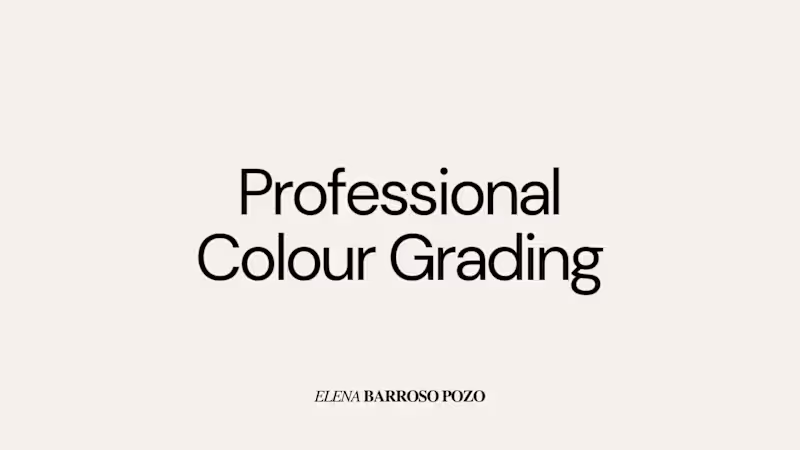 Cover image for Professional Colour Grading