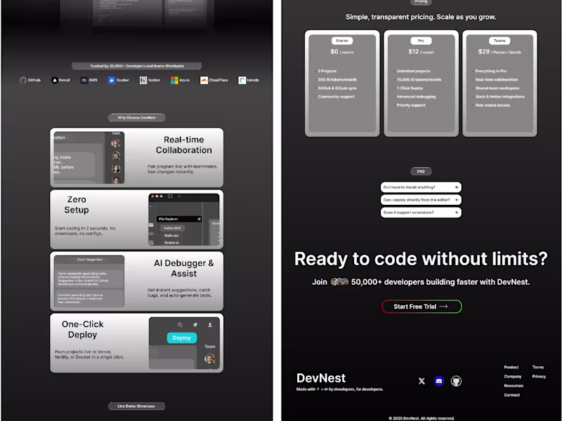 Cover image for Website Design & Development (Figma + Framer)