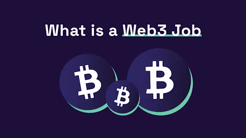 Cover image for What is a Web3 Job?