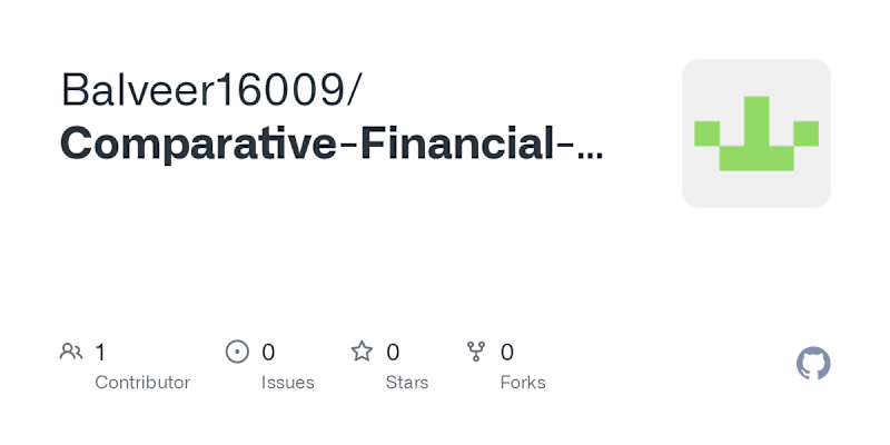 Cover image for Comparative Financial Analysis