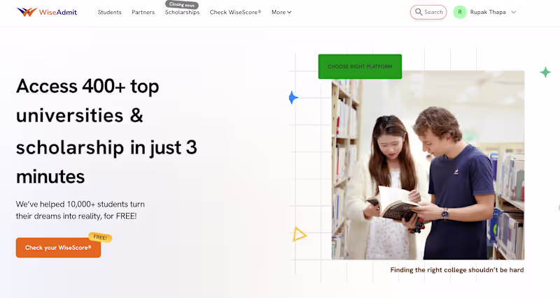 Cover image for Wiseadmit