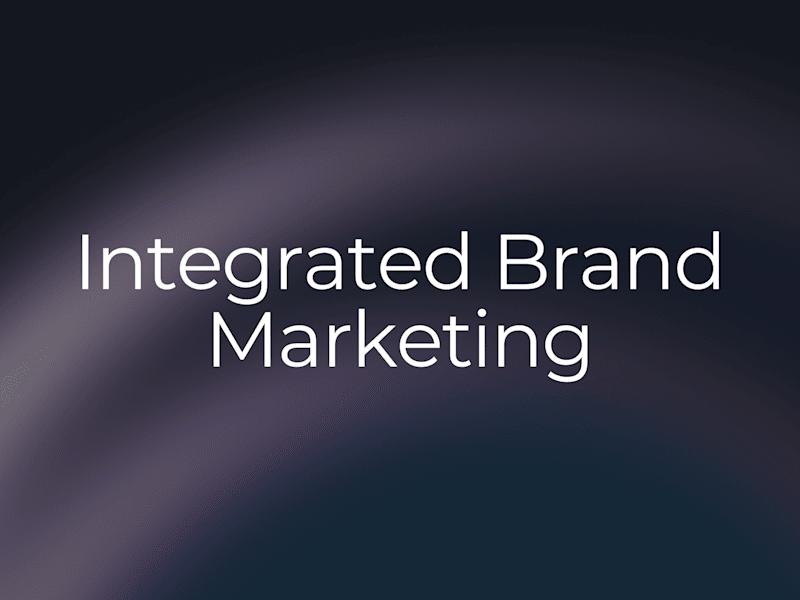 Cover image for Integrated Brand Marketing