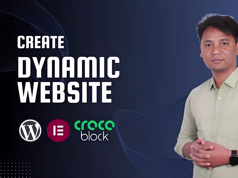 Cover image for I will design ecommerce website using  WordPress CMS