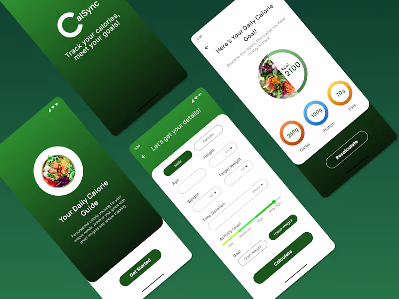 Cover image for Smart Calorie Calculator App 🔥🍏