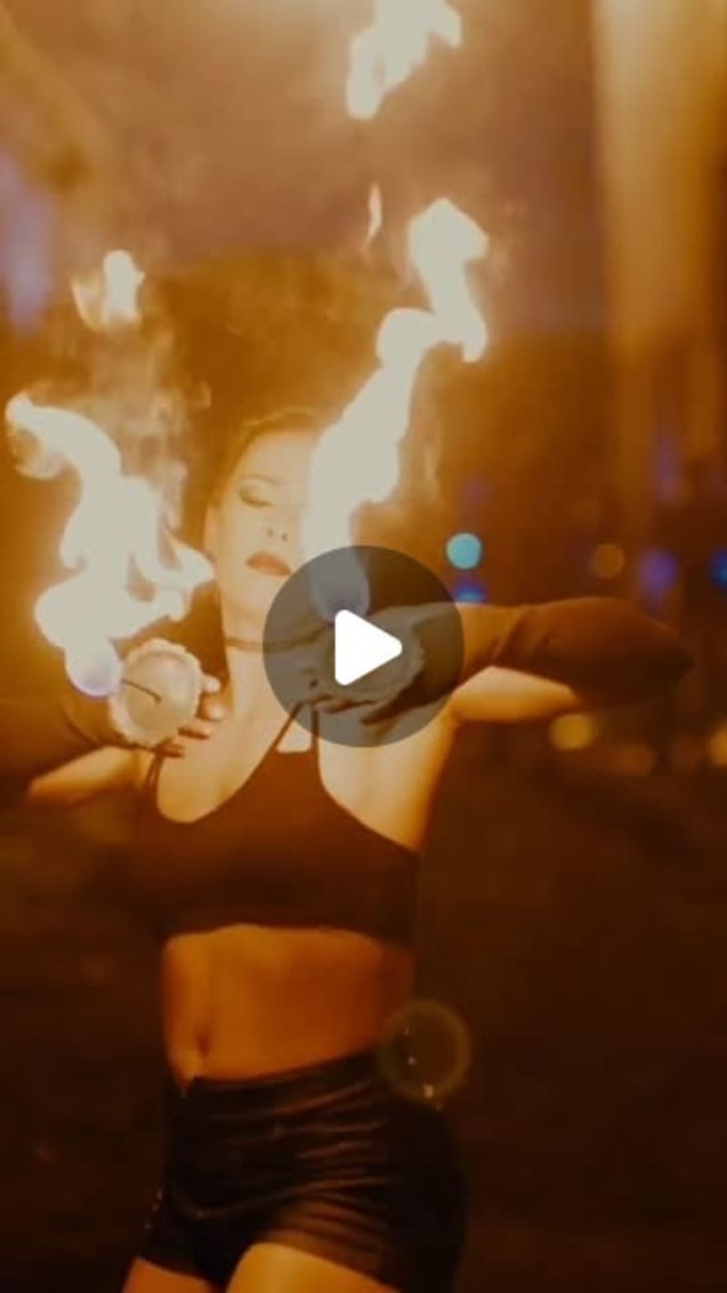 Cover image for Fire Spinner Creative Video Project