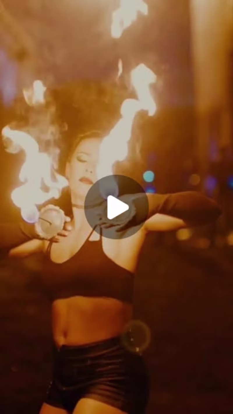 Cover image for Fire Spinner Creative Video Project
