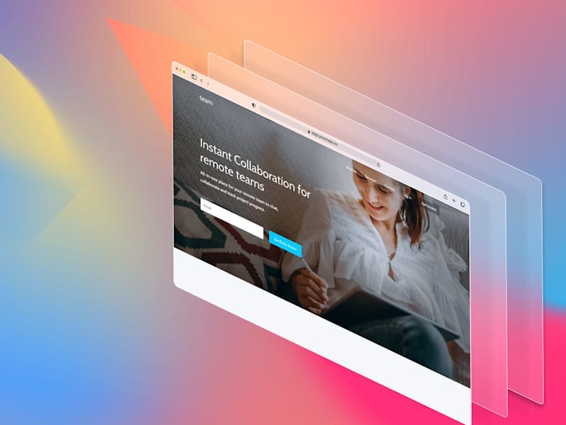 Cover image for Team Website - Landing Page + Webflow Development