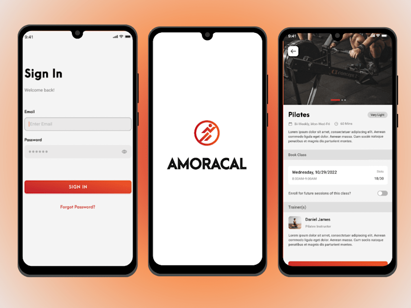 Cover image for Amoracal Mobile App Development