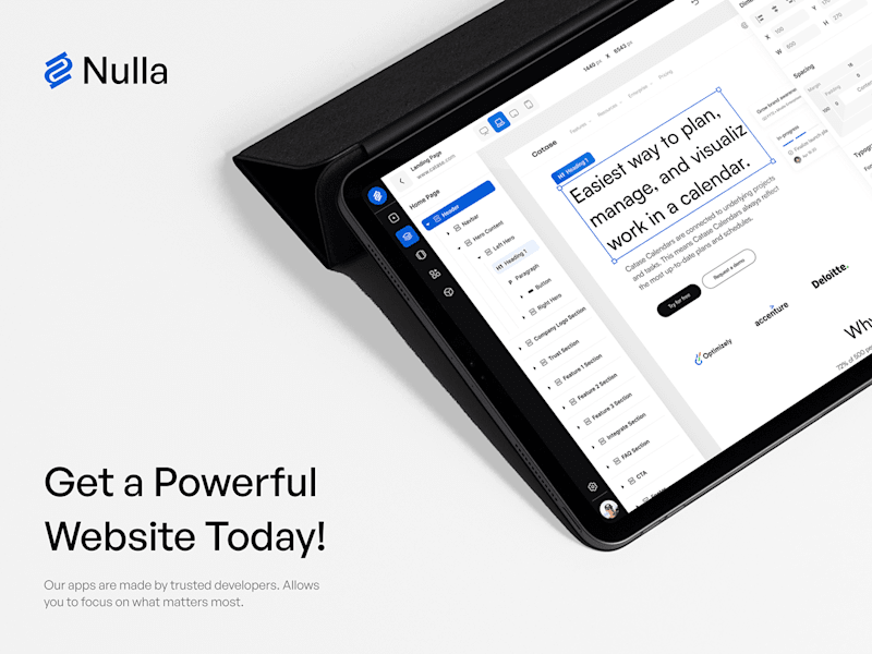 Cover image for Nulla - Website Builder Platform