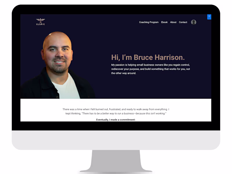 Cover image for Full Kajabi Website + Sales Page for Coaching Program