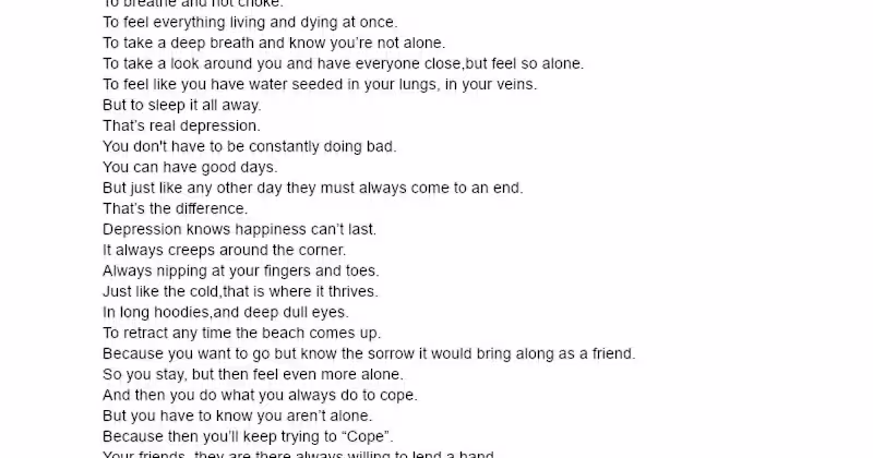 Cover image for Reflections on Depression and Coping