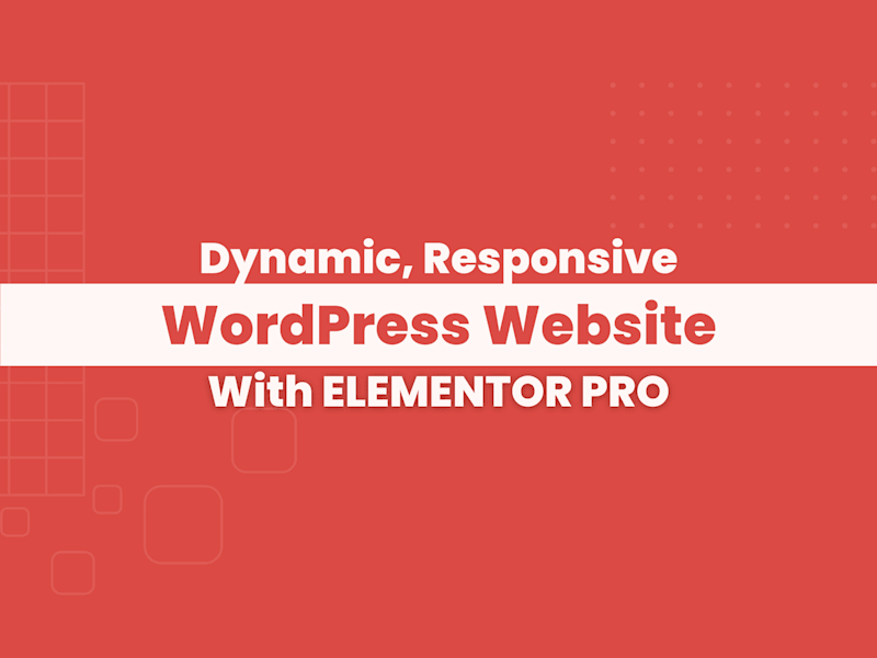 Cover image for I will create responsive wordpress website