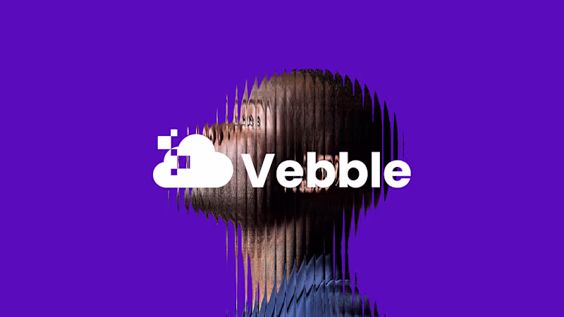Cover image for Vebble Logo mark :: Behance