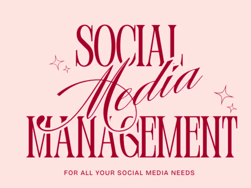 Cover image for Social Media Management