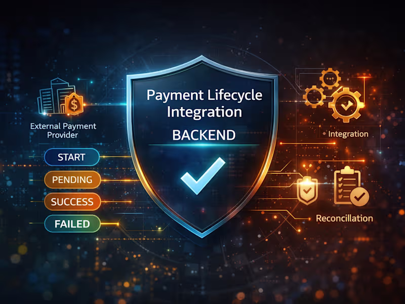 Cover image for Payment Lifecycle Integration Backend