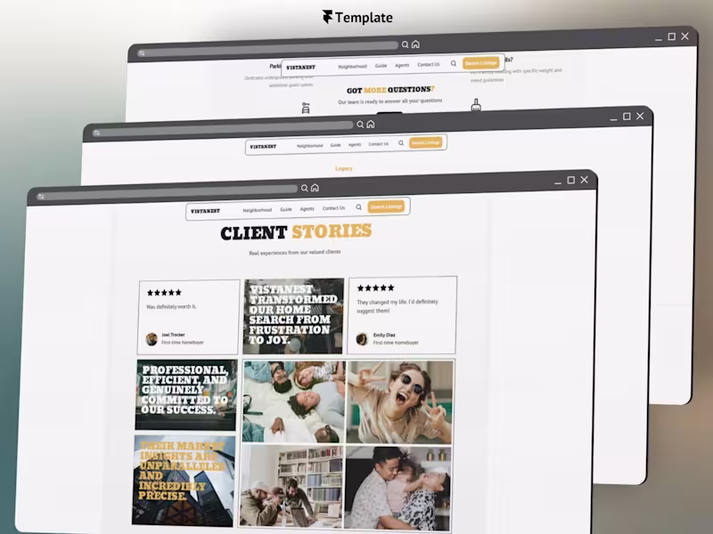 Cover image for Vistanest: Modern Real Estate Agency