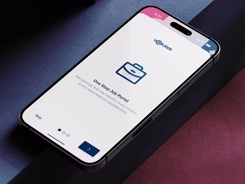 Cover image for Vokatek (2021) • Job Portal for Vocational Vacancies