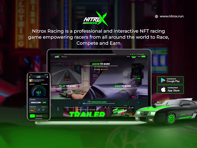 Cover image for Nitrox (NFT based game)