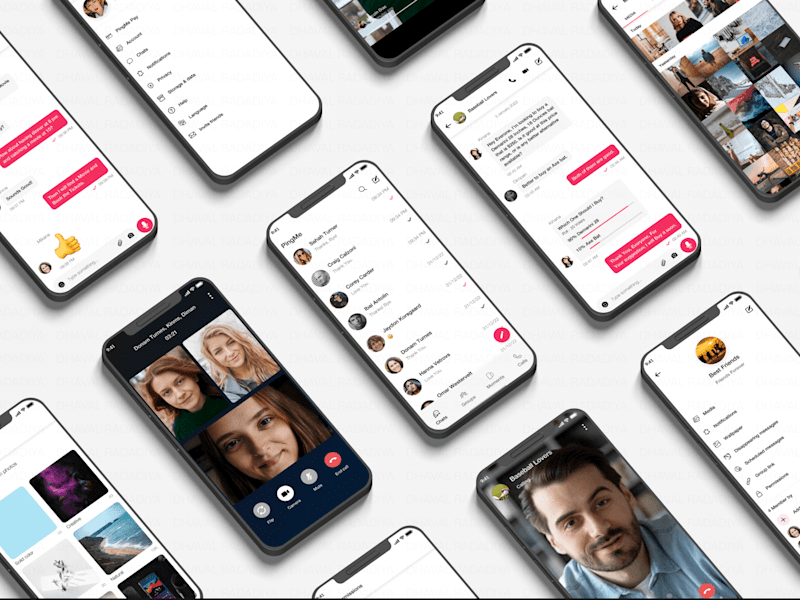 Cover image for Messaging App UI/UX Design