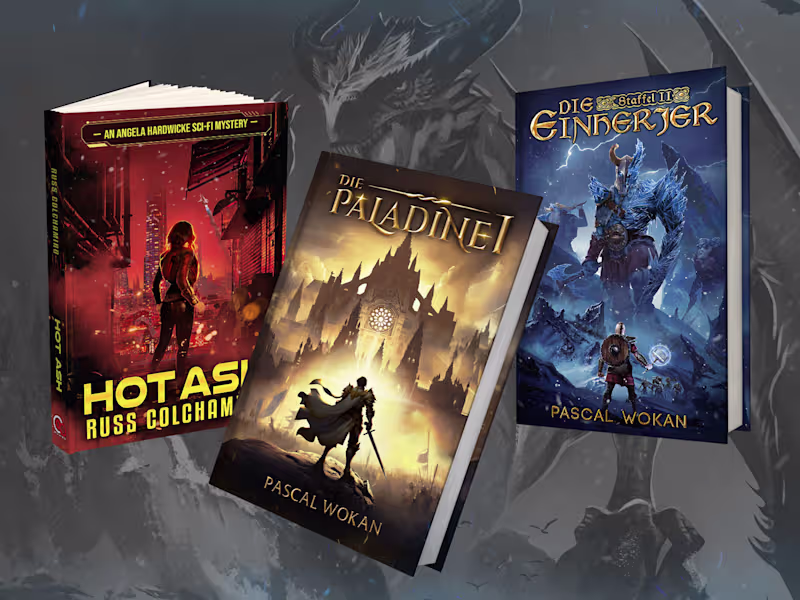 Cover image for I will Create an Unique Fantasy and Sci-Fi Book Cover for You