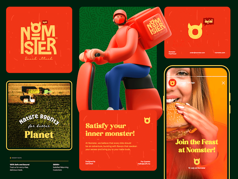 Cover image for Nomster Branding