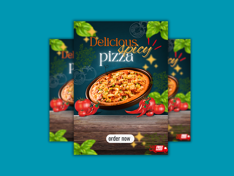 Cover image for SocialSpark_Designsss. on Instagram: ”#Poster designs,#food rel…