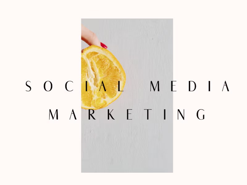 Cover image for Social Media Marketing: Amplify Your Brand's Voice and Reach