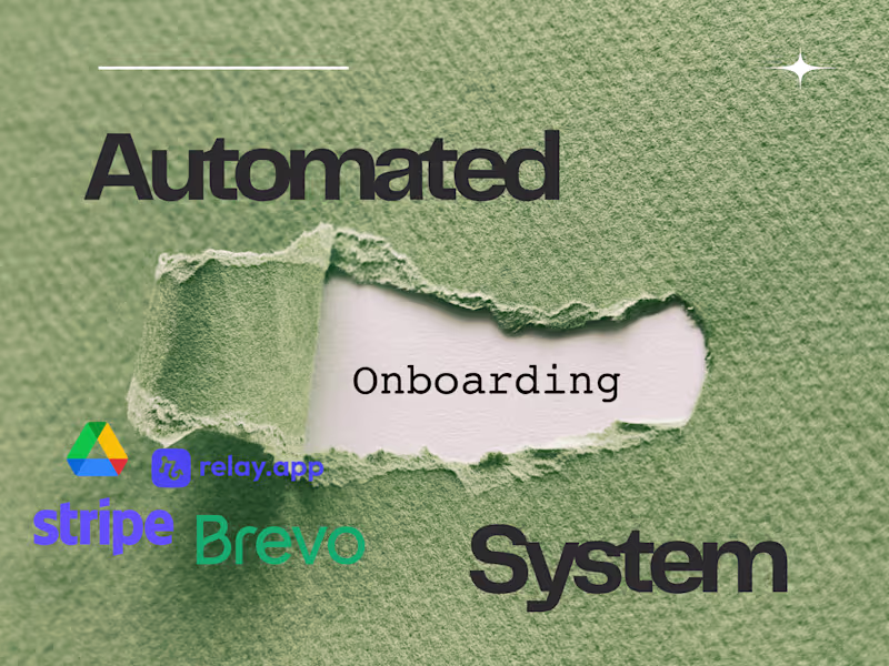 Cover image for Client Onboarding Automation