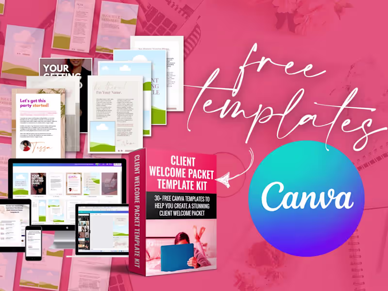 Cover image for ✨ FREE Canva Templates: sierralindesign.com/canva