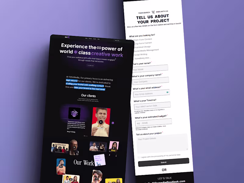 Cover image for I design website which are dynamic and visually appealing