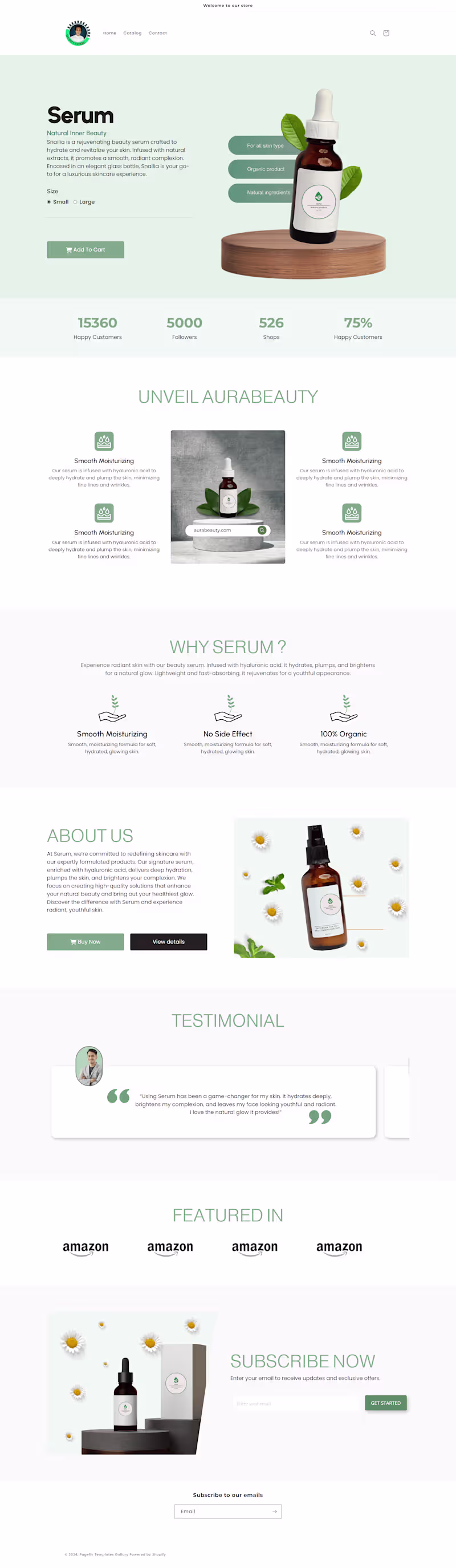 Cover image for Shopify Beauty One Product Store Using Pagefly