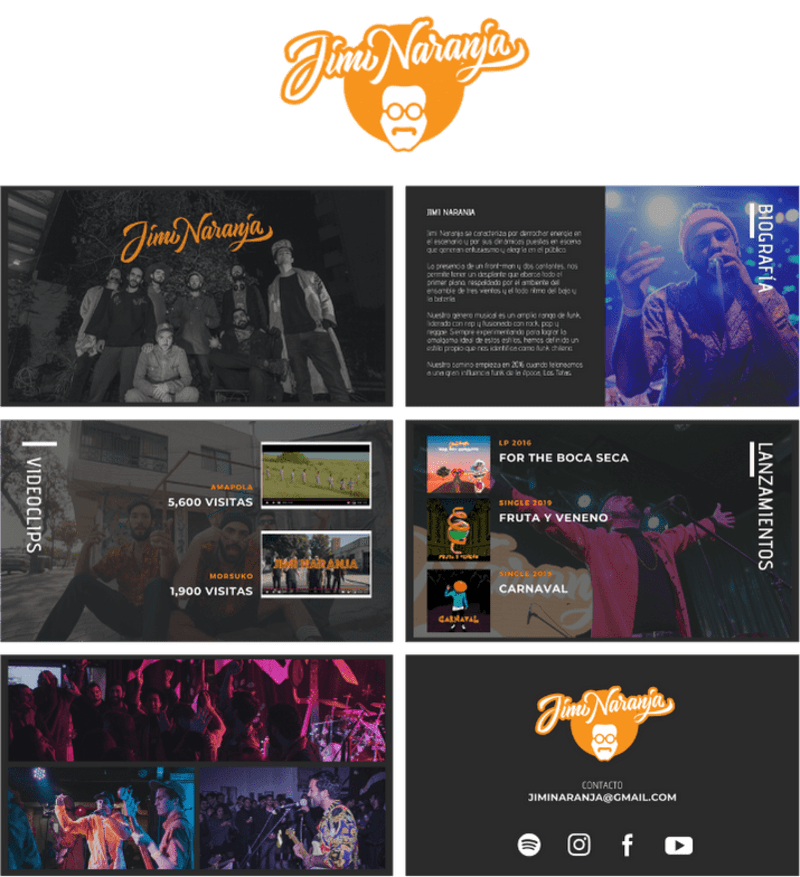 Cover image for Brand & Presentation: Jimi Naranja