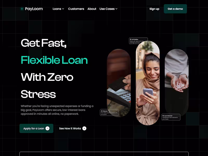 Cover image for Landing Page Design For Payloom