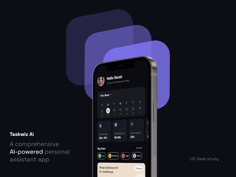 Cover image for Taskwiz AI - AI-Powered Personal Assistant