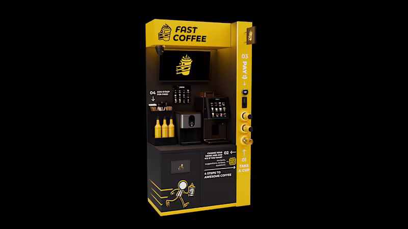 Cover image for Fast Coffee VIZ :: Behance
