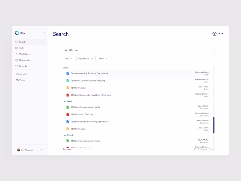 Cover image for Qflow Modern File & Workflow Management Platform