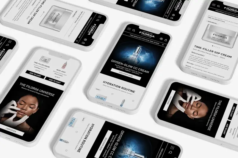 Cover image for Filorga Web Rebrand Design